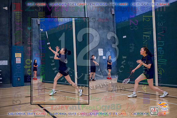 2019-07-28 CA State Games Badminton