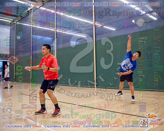 2019-07-28 CA State Games Badminton