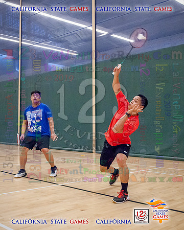 2019-07-28 CA State Games Badminton