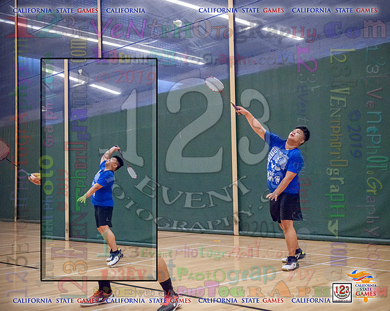 2019-07-28 CA State Games Badminton