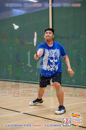 2019-07-28 CA State Games Badminton
