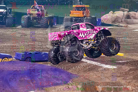 2014-01-11 MONSTER JAM® @ Anaheim Angel Stadium