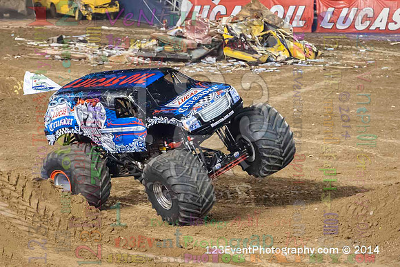 2014-01-18 MONSTER JAM® @ Qualcomm Stadium