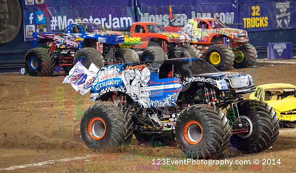 2014-01-18 MONSTER JAM® @ Qualcomm Stadium
