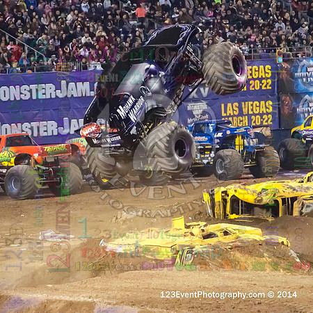 2014-01-18 MONSTER JAM® @ Qualcomm Stadium