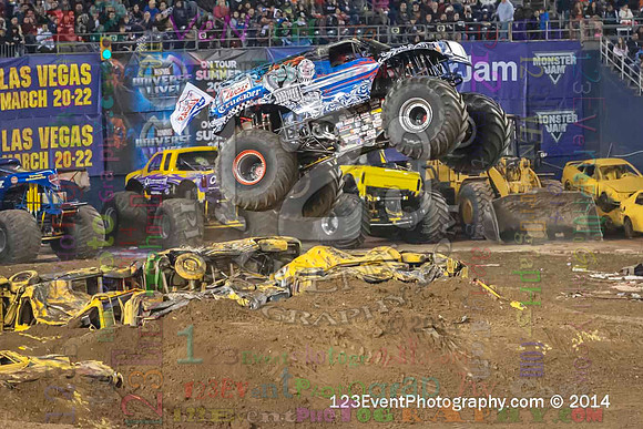 2014-01-18 MONSTER JAM® @ Qualcomm Stadium