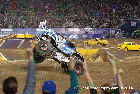 2014-01-18 MONSTER JAM® @ Qualcomm Stadium