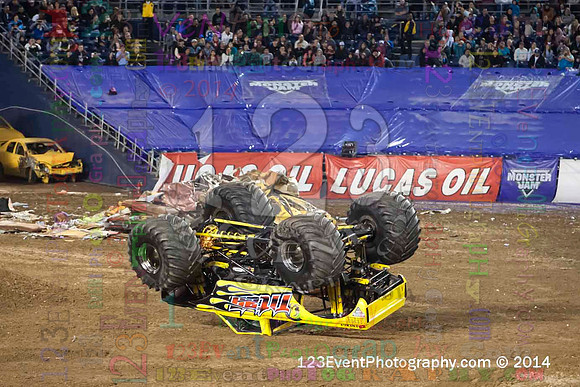 2014-01-18 MONSTER JAM® @ Qualcomm Stadium