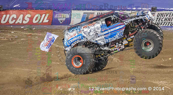 2014-01-18 MONSTER JAM® @ Qualcomm Stadium