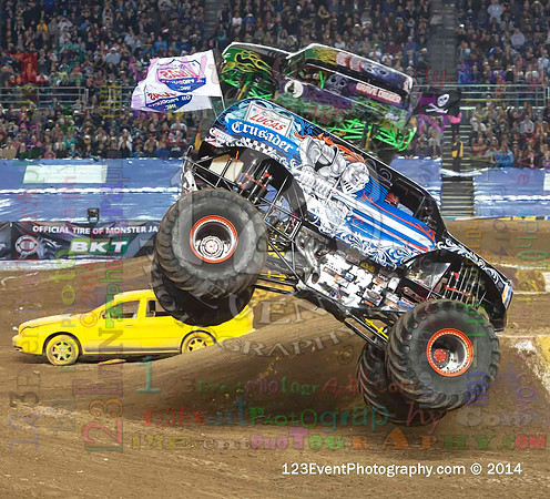 2014-01-18 MONSTER JAM® @ Qualcomm Stadium