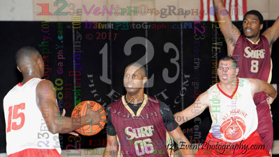 ALL-STAR U.S. MARINES vs. San Diego SURF Basketball