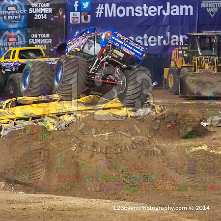 2014-01-18 MONSTER JAM® @ Qualcomm Stadium
