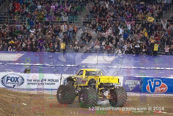 2014-01-18 MONSTER JAM® @ Qualcomm Stadium