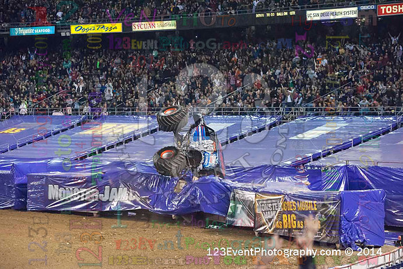 2014-01-18 MONSTER JAM® @ Qualcomm Stadium