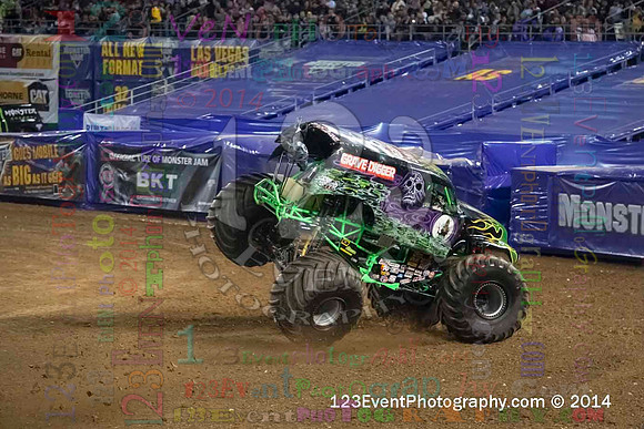 2014-01-18 MONSTER JAM® @ Qualcomm Stadium