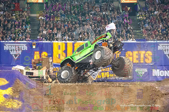 2014-01-11 MONSTER JAM® @ Anaheim Angel Stadium