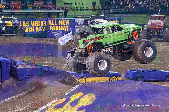 2014-01-11 MONSTER JAM® @ Anaheim Angel Stadium