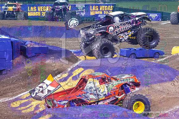 2014-01-11 MONSTER JAM® @ Anaheim Angel Stadium