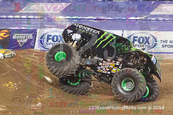 2014-01-18 MONSTER JAM® @ Qualcomm Stadium