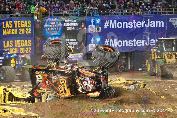 2014-01-18 MONSTER JAM® @ Qualcomm Stadium