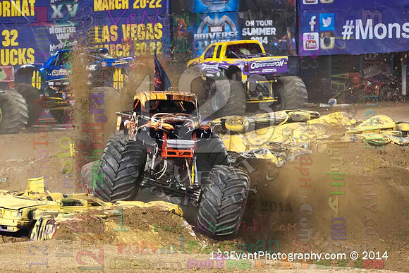 2014-01-18 MONSTER JAM® @ Qualcomm Stadium