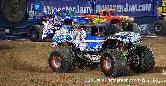 2014-01-18 MONSTER JAM® @ Qualcomm Stadium