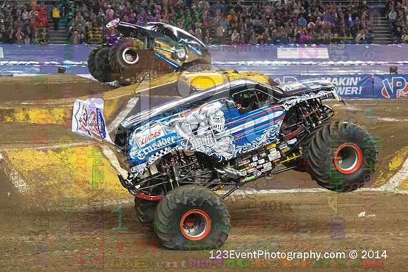 2014-01-18 MONSTER JAM® @ Qualcomm Stadium