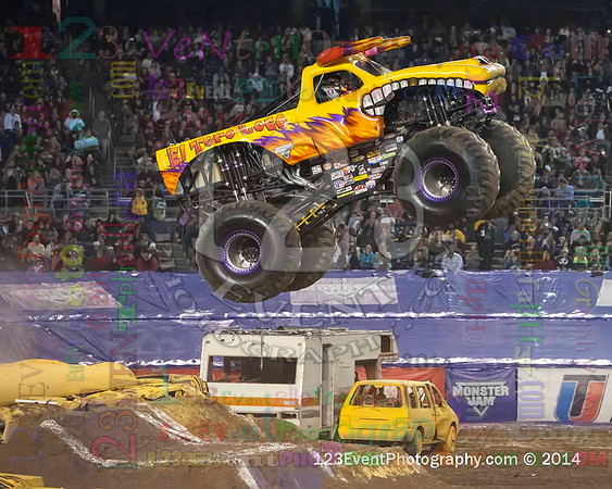 2014-01-18 MONSTER JAM® @ Qualcomm Stadium