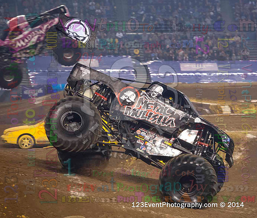 2014-01-18 MONSTER JAM® @ Qualcomm Stadium