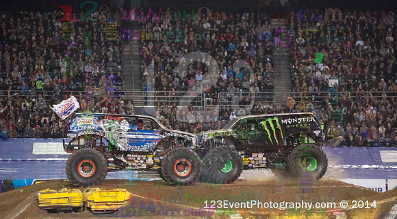 2014-01-18 MONSTER JAM® @ Qualcomm Stadium