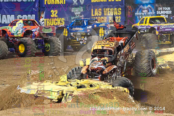 2014-01-18 MONSTER JAM® @ Qualcomm Stadium