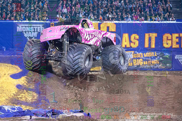 2014-01-11 MONSTER JAM® @ Anaheim Angel Stadium