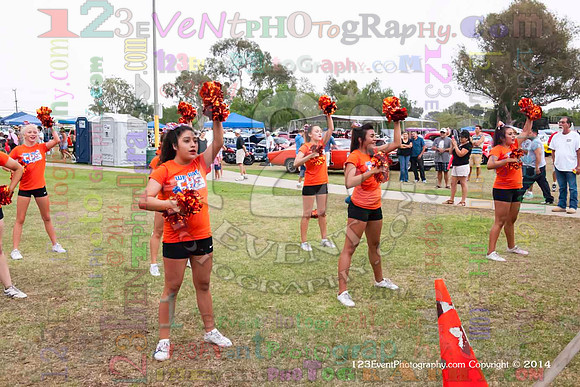 2014 Clairemont High Cheer Squad at Clairemont Family Day