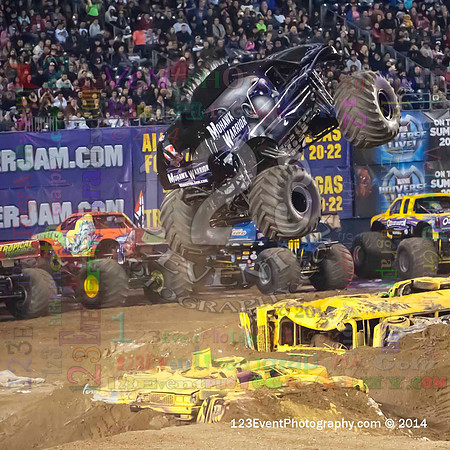 2014-01-18 MONSTER JAM® @ Qualcomm Stadium