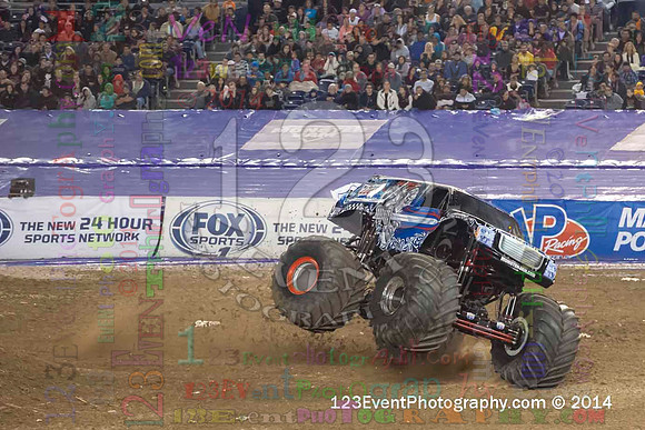 2014-01-18 MONSTER JAM® @ Qualcomm Stadium