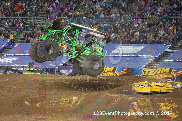 2014-01-18 MONSTER JAM® @ Qualcomm Stadium