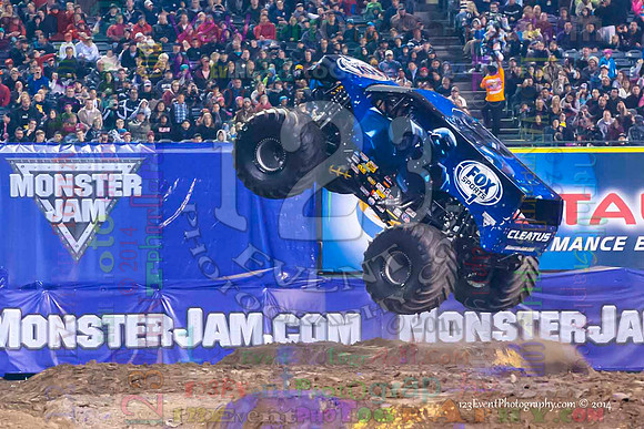 2014-01-11 MONSTER JAM® @ Anaheim Angel Stadium