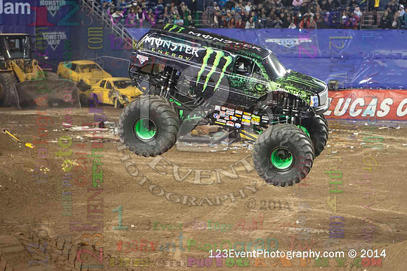 2014-01-18 MONSTER JAM® @ Qualcomm Stadium