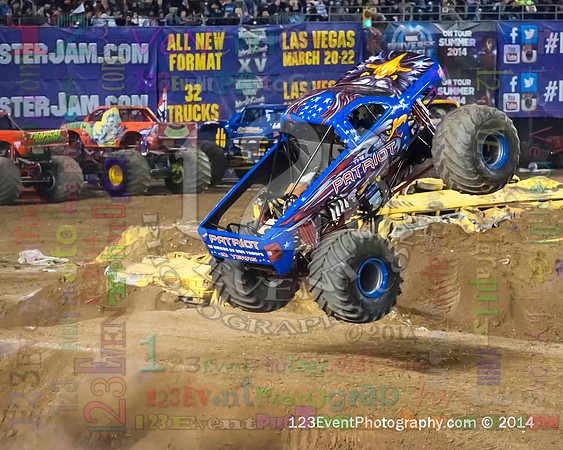 2014-01-18 MONSTER JAM® @ Qualcomm Stadium