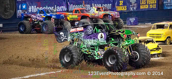 2014-01-18 MONSTER JAM® @ Qualcomm Stadium