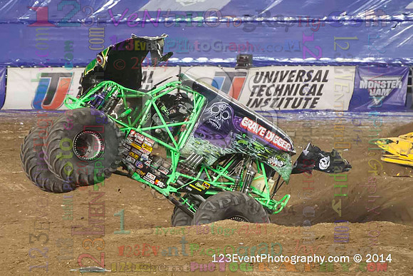 2014-01-18 MONSTER JAM® @ Qualcomm Stadium