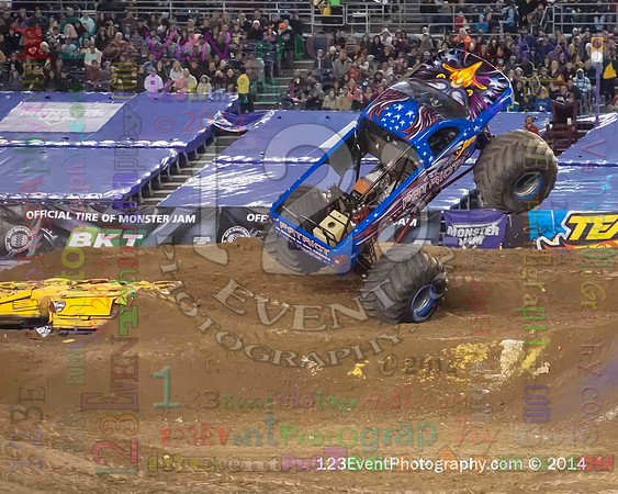 2014-01-18 MONSTER JAM® @ Qualcomm Stadium