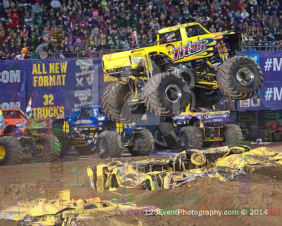 2014-01-18 MONSTER JAM® @ Qualcomm Stadium