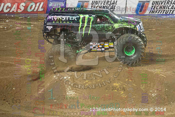 2014-01-18 MONSTER JAM® @ Qualcomm Stadium