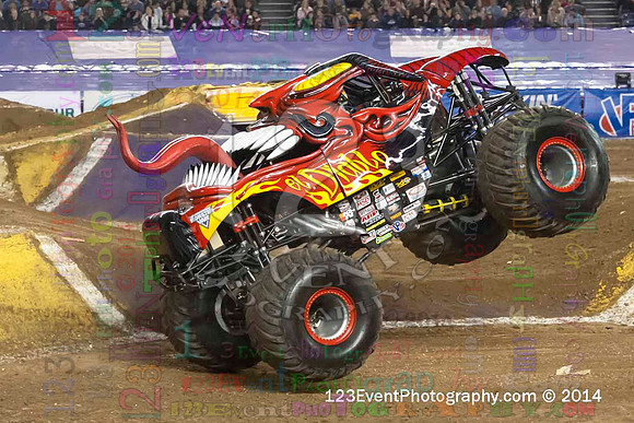 2014-01-18 MONSTER JAM® @ Qualcomm Stadium