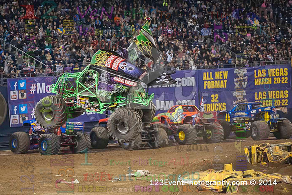 2014-01-18 MONSTER JAM® @ Qualcomm Stadium