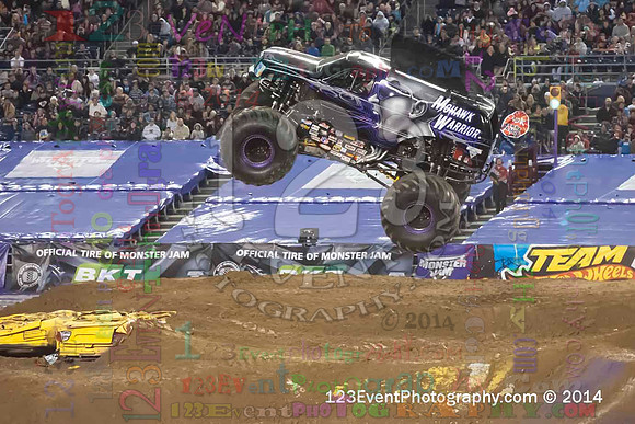 2014-01-18 MONSTER JAM® @ Qualcomm Stadium