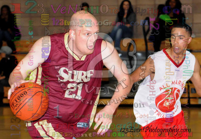 ALL-STAR U.S. MARINES vs. San Diego SURF Basketball