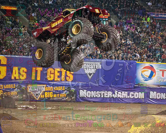 2014-01-25 MONSTER JAM® @ Anaheim #2 Angel Stadium