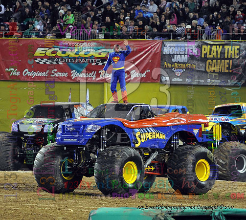 Superman driven by Chad Fortune